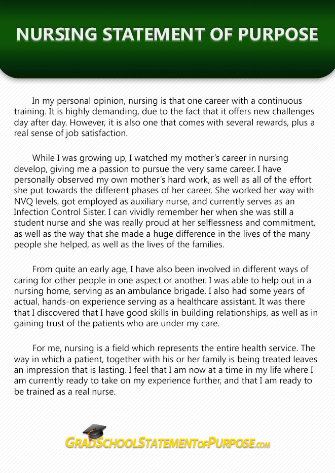 Nursing Statement Of Purpose Sample By Gradschoolsopsamples On DeviantArt nursing-statement-of-purpose-sample-by-gradschoolsopsamples-on-deviantart