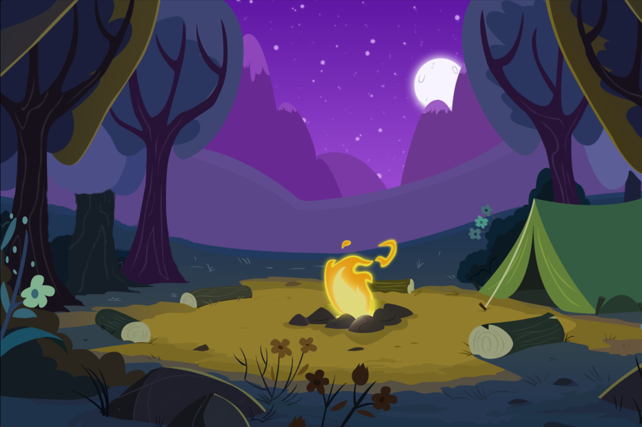 MLP Camping Background