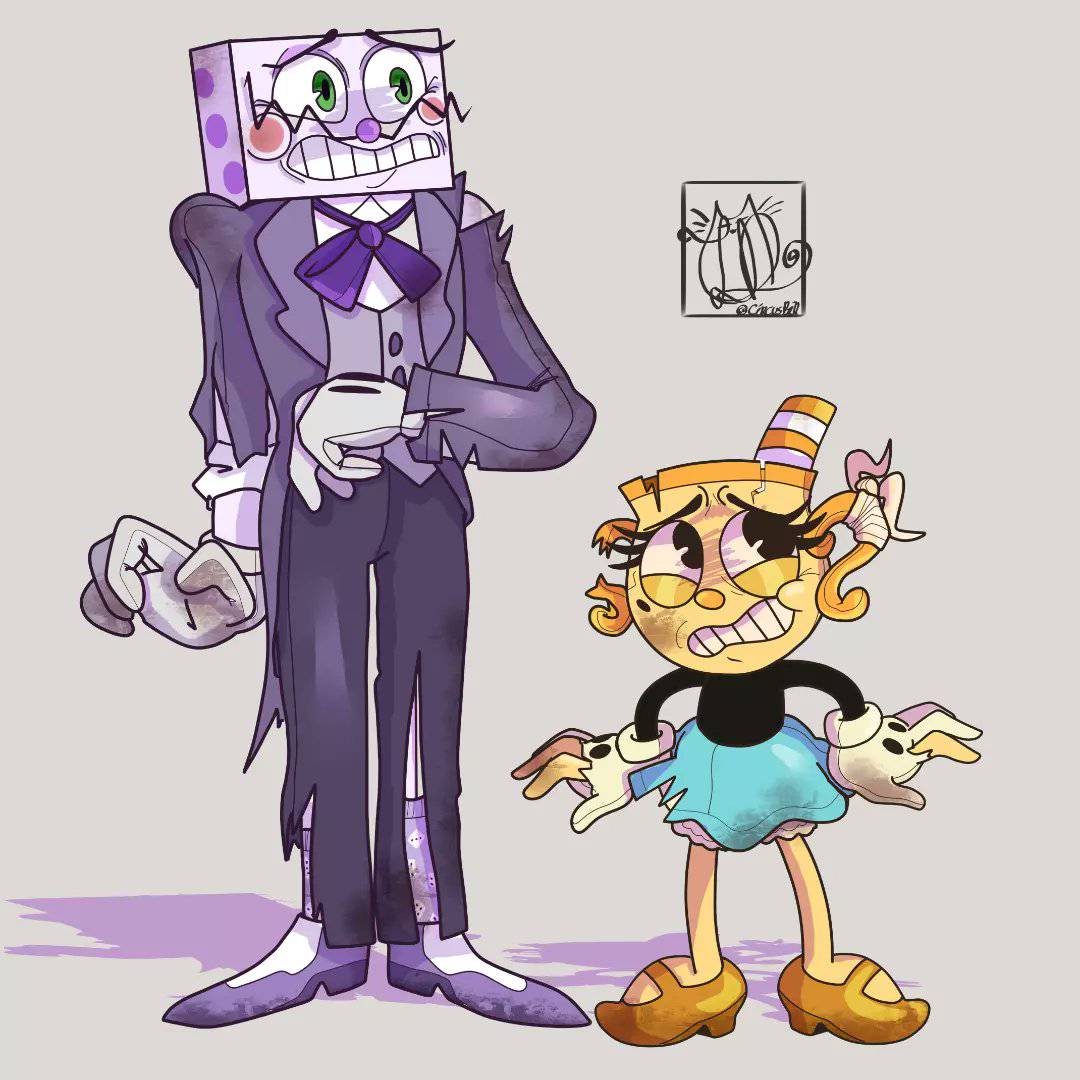 Cuphead Brothers Vs. King Dice by EixelPlayer on DeviantArt