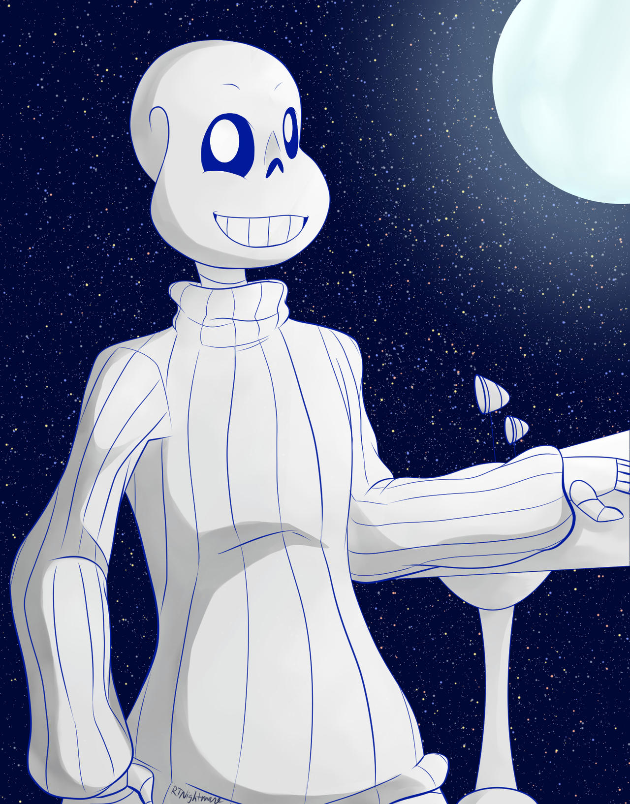 Stargazing with Sans