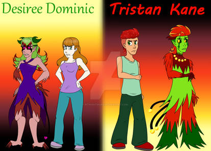 Protagonists: Desiree Dominic and Tristan Kane