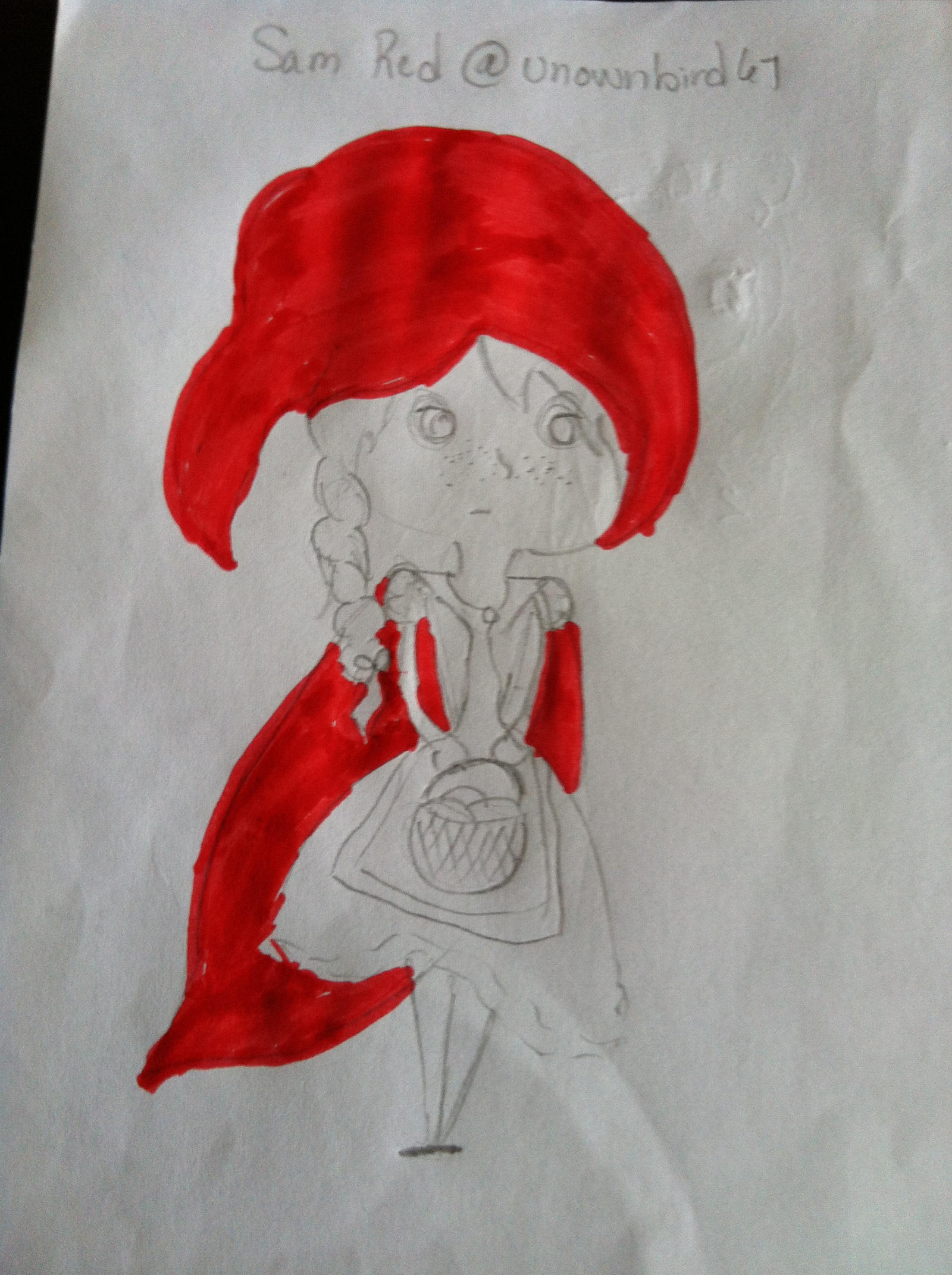 Sam Red-Color by ChristineeArtt on DeviantArt