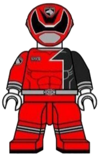 Lego PRSPD Red Ranger by JohnnyRancher on DeviantArt