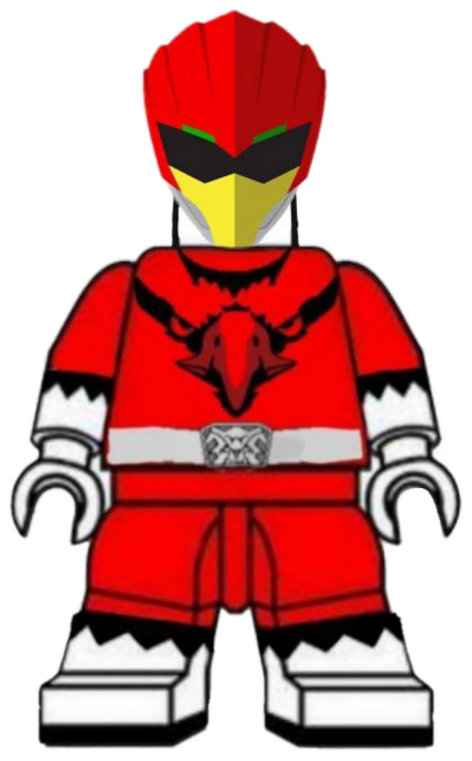 Lego PRWP Red Ranger by JohnnyRancher on DeviantArt