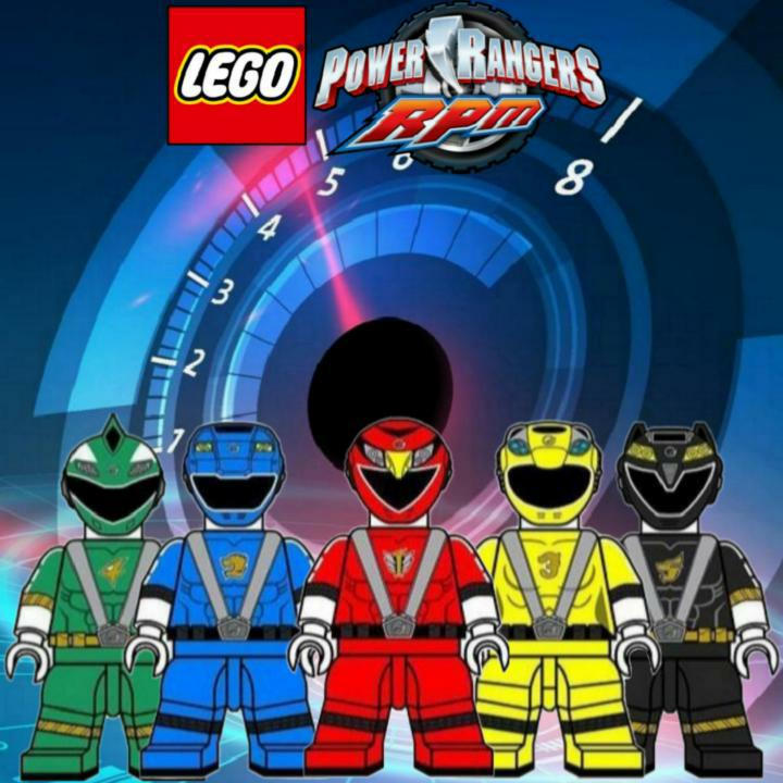 Lego Power Rangers Rpm Red Lego Power Rangers RPM by JohnnyRancher on DeviantArt