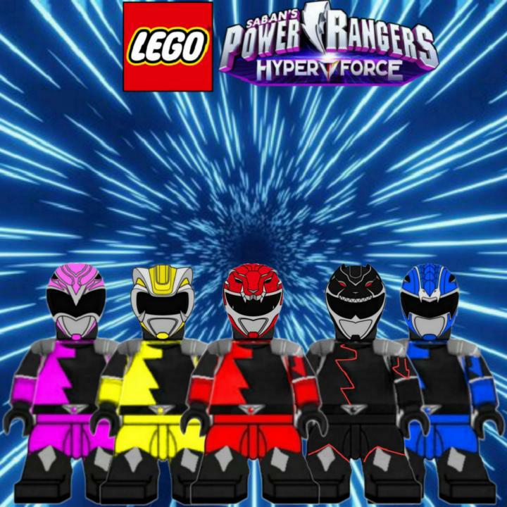 Power Ranger Lego Mec Lego Power Rangers HyperForce by JohnnyRancher on DeviantArt