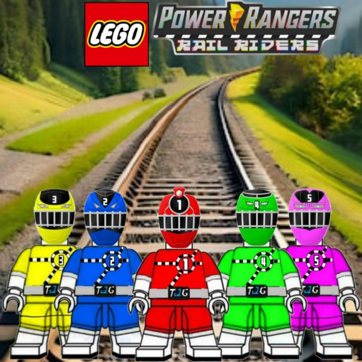 Lego Power Rangers Rail Riders by JohnnyRancher on DeviantArt