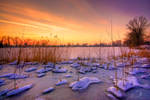 Frozen Lake by Linkineos