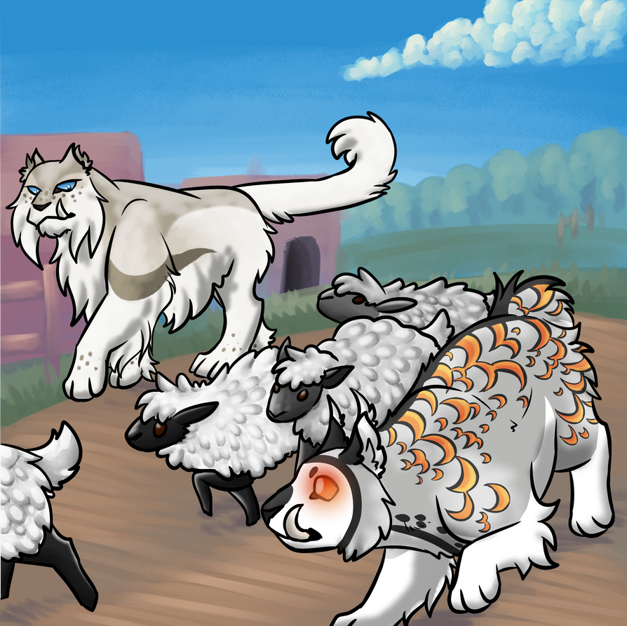 Beedog Nem - {Herdin' Sheepies} by beedog on DeviantArt