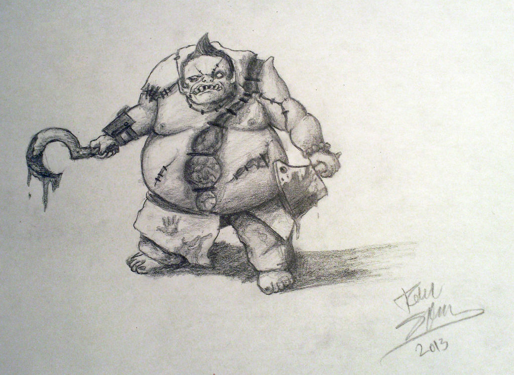 Pudge Draw Pudge by Hampamatta on DeviantArt