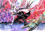 Allen Walker - Clown's Battle by Hashiara