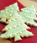 Christmas Tree Cookies by Night-core