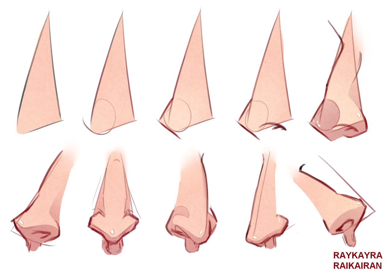 Nose Tutorial 2 By Raikairan On Deviantart Nose Tutorial 2 By Raikairan On Deviantart
