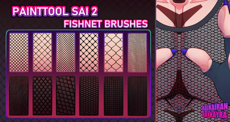 Fishnet Brushes - PAINTTOOL SAI 2