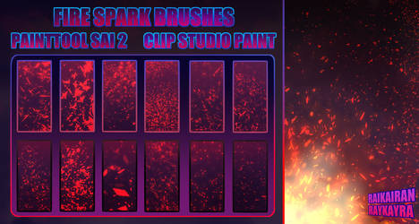 FIRESPARK BRUSHES - SAI 2 twitter image 