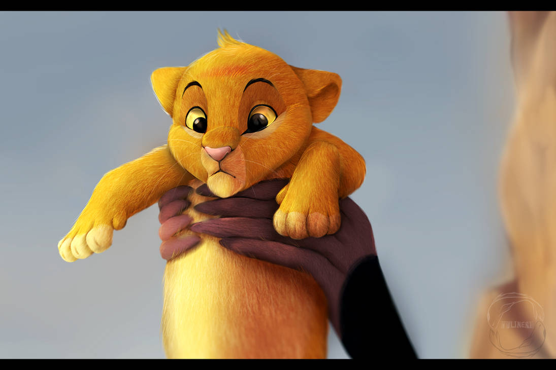 TLK : Simba's presentation by Gloriau on DeviantArt
