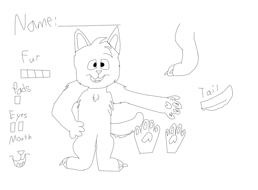 Cat Furry BAse! by SydneeGOL on DeviantArt