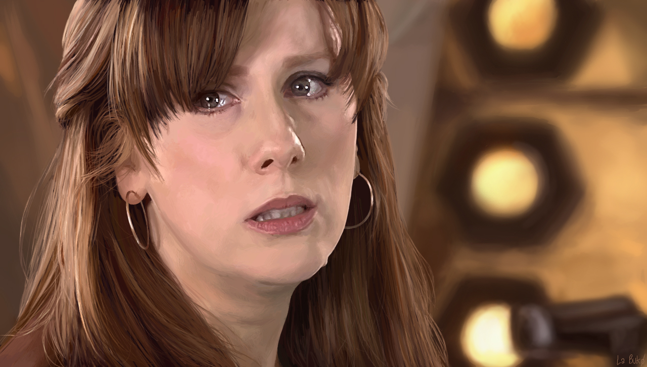 I'd travel in the TARDIS... - PAINTING by BakaSara