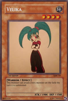 Velika Yugioh Card Request