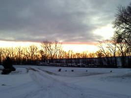 My Uncle's Snowy Sunset-3