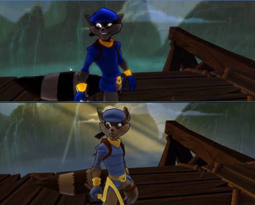 4 Sly 4 Comparison El Jefe Battle