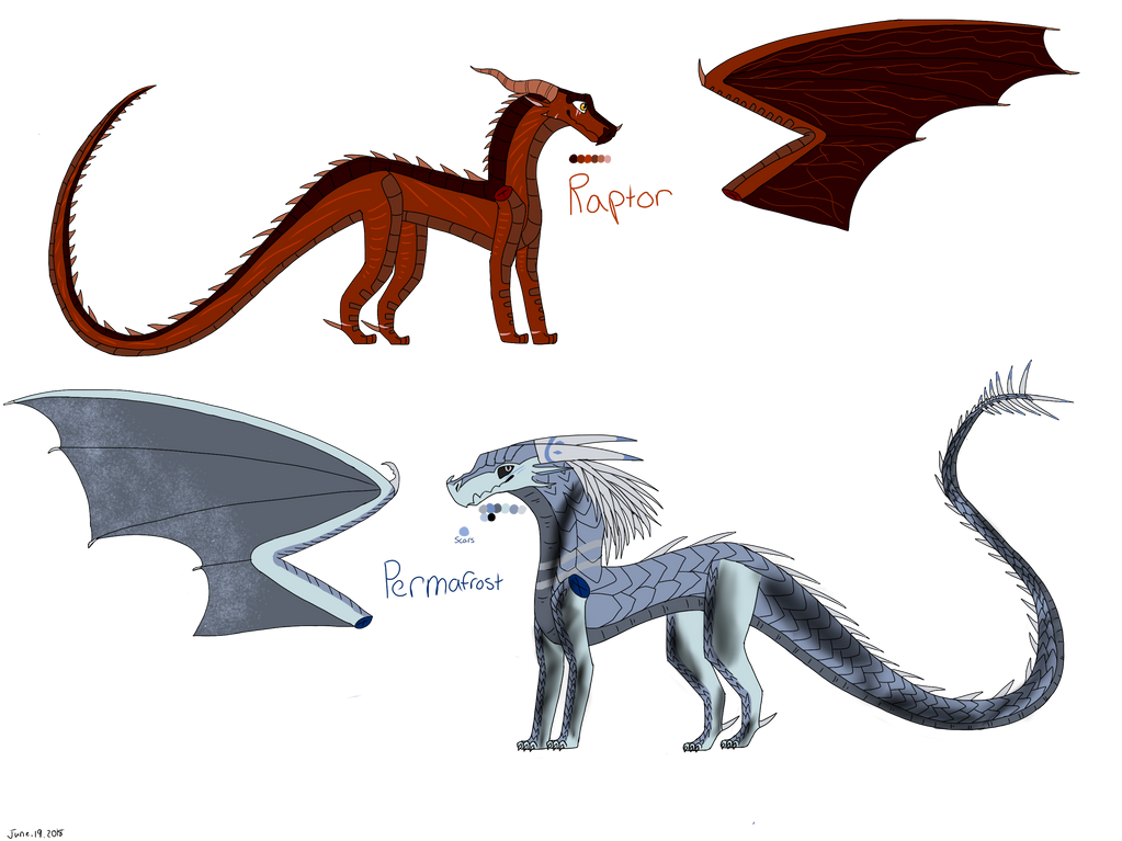 Permafrost Raptor ref by CorvusFossil on DeviantArt