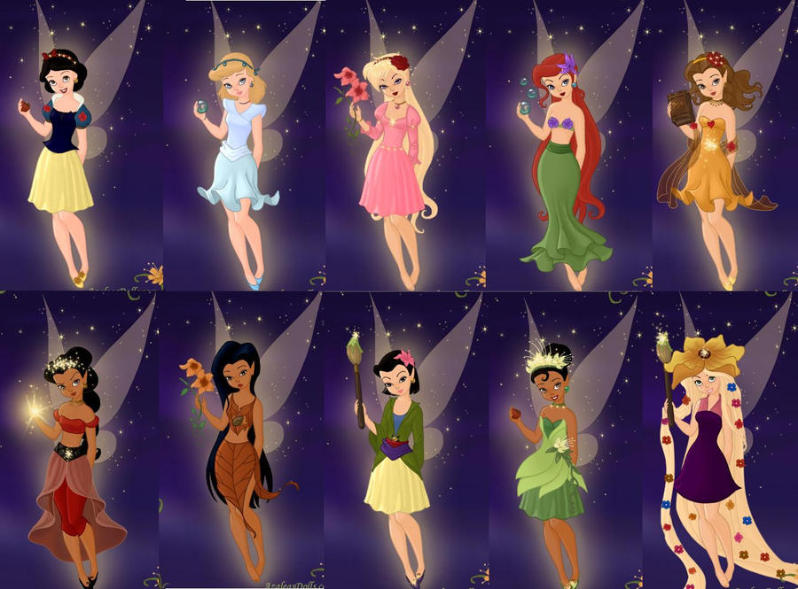 Princecss Faeries Fairy Princesses by CharlieLou107 on DeviantArt