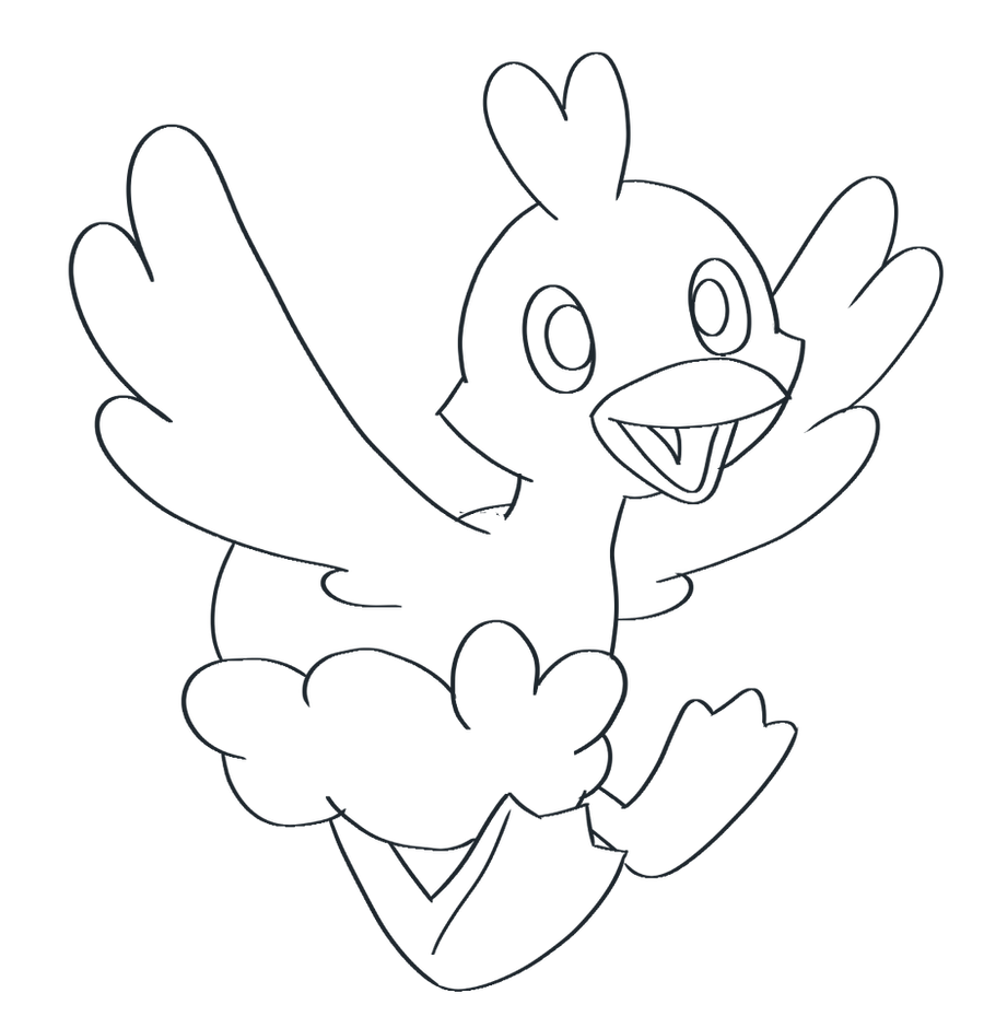 Ducklett LineArt