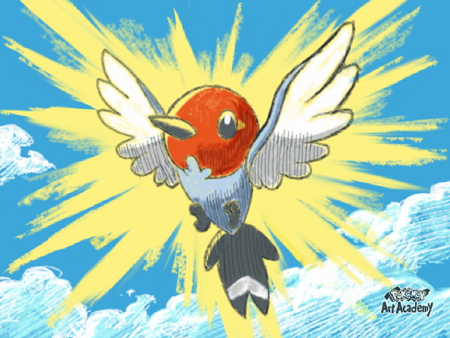 Pkmn Art Academy: Fletchling