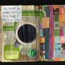 altered book pp. 17 - 18