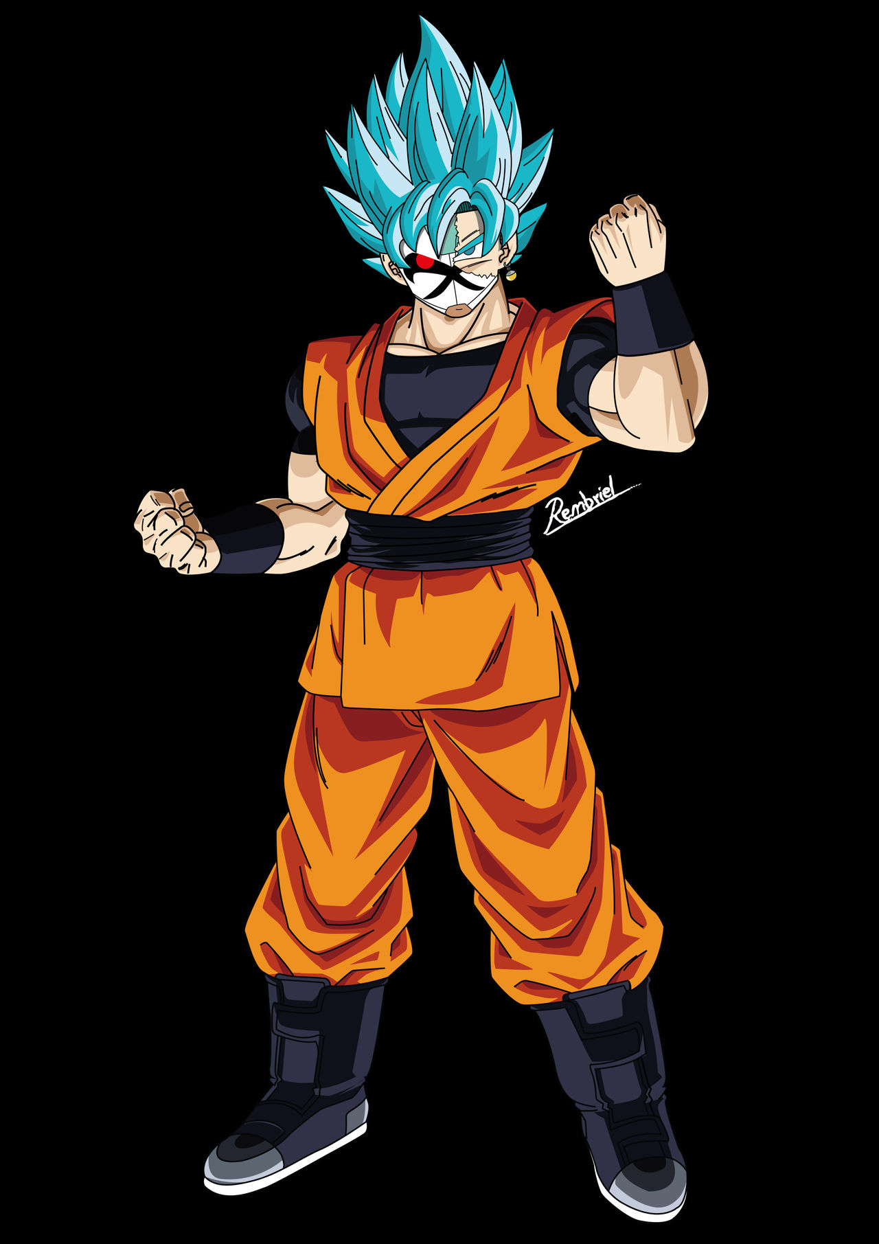 Goku Super Saiyan Blue - DB Super Broly by SaoDVD on DeviantArt