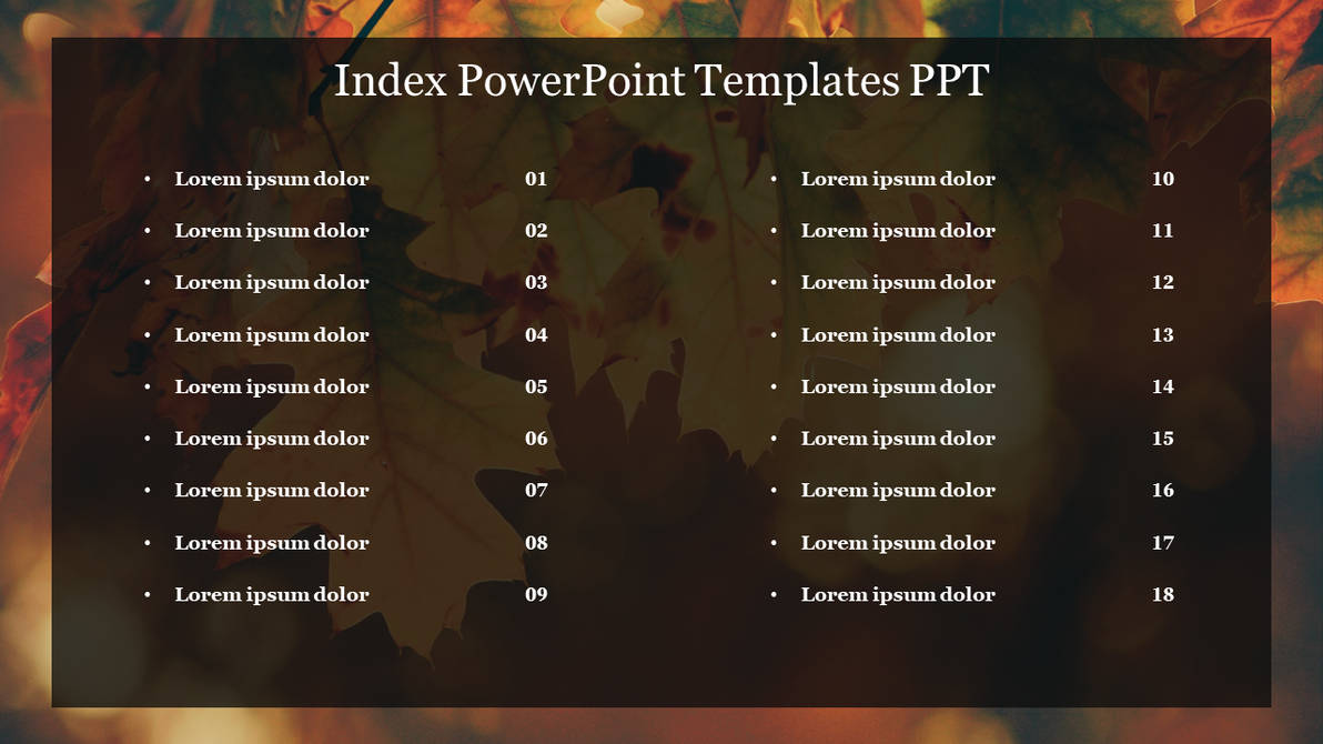 ppt - main index powerpoint presentation, free... 83824-Index PowerPoint Templates PPT by Berniceyazhini on DeviantArt