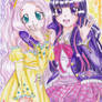 ~ Fluttershy and Twilight Sparkle gijinka ~