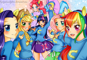 Equestria Girls: Twilight Sparkle for the crown! by Monicherrie