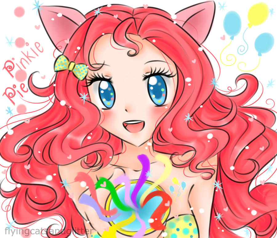 Sparkly Pinkie Pie gijinka