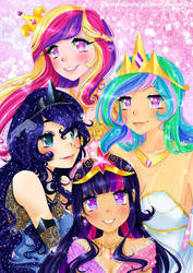 The Princesses of Equestria