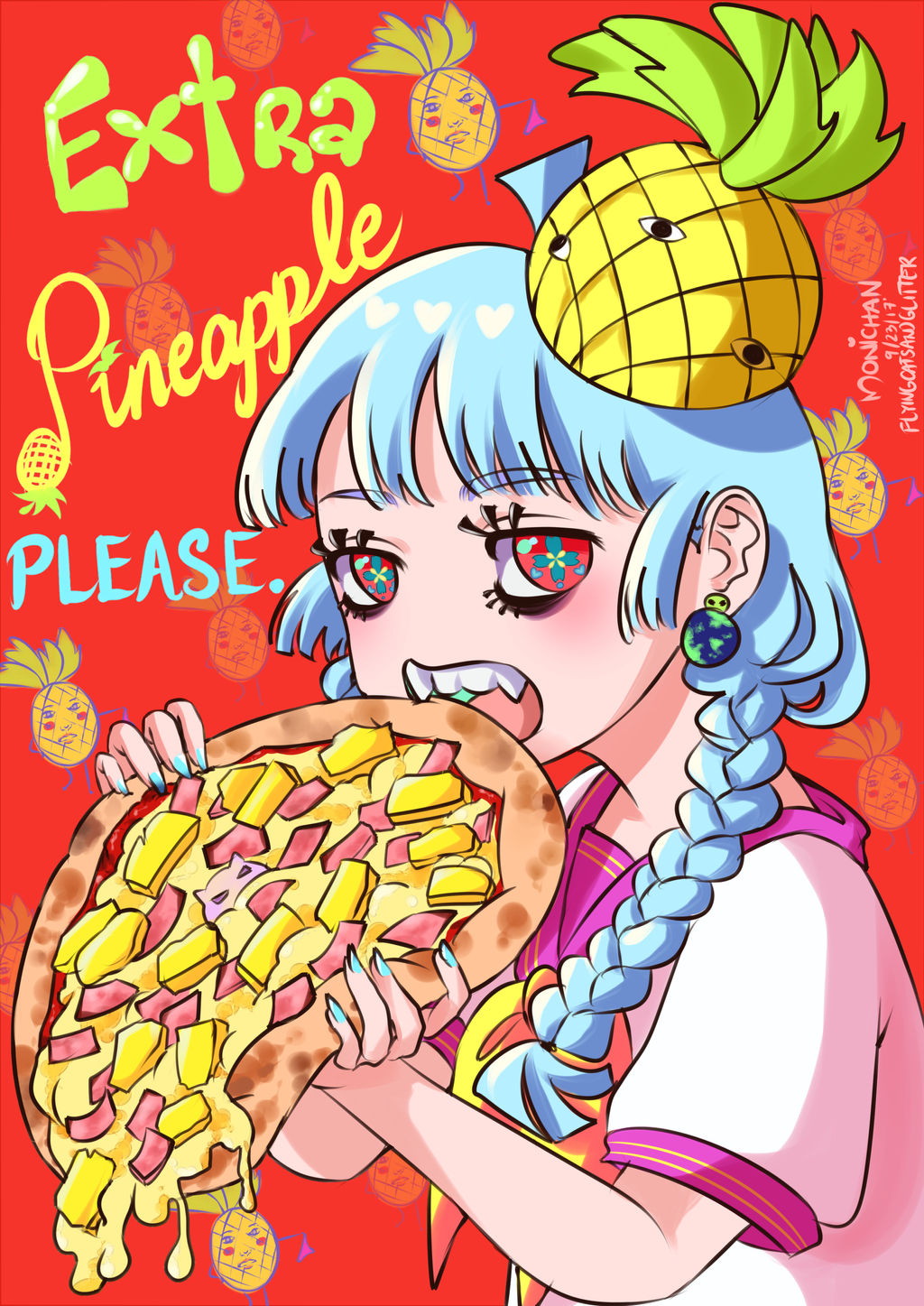 Pineapples do go on Pizza