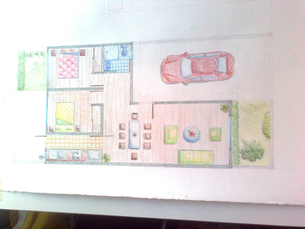 Pian Plan Rendered Floor Plan Rendering by daiijonas on DeviantArt