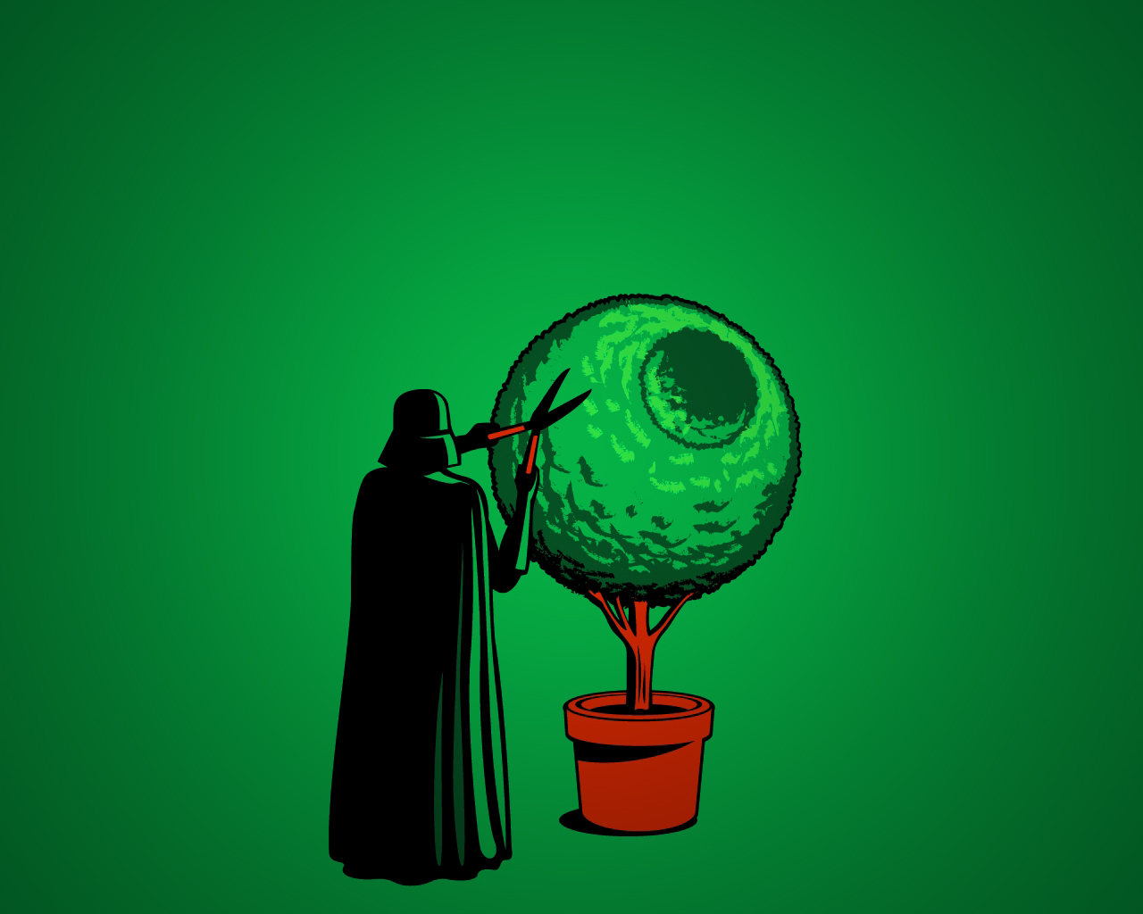 darth shrubbery