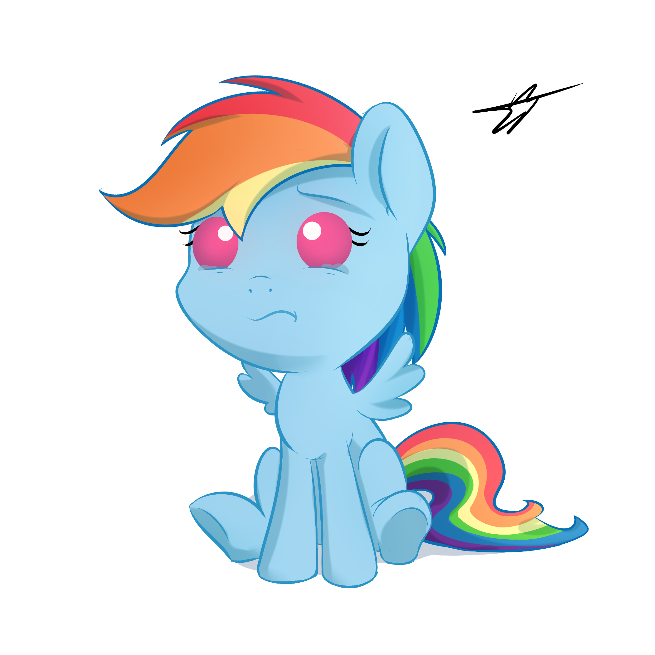 baby rainbow dash