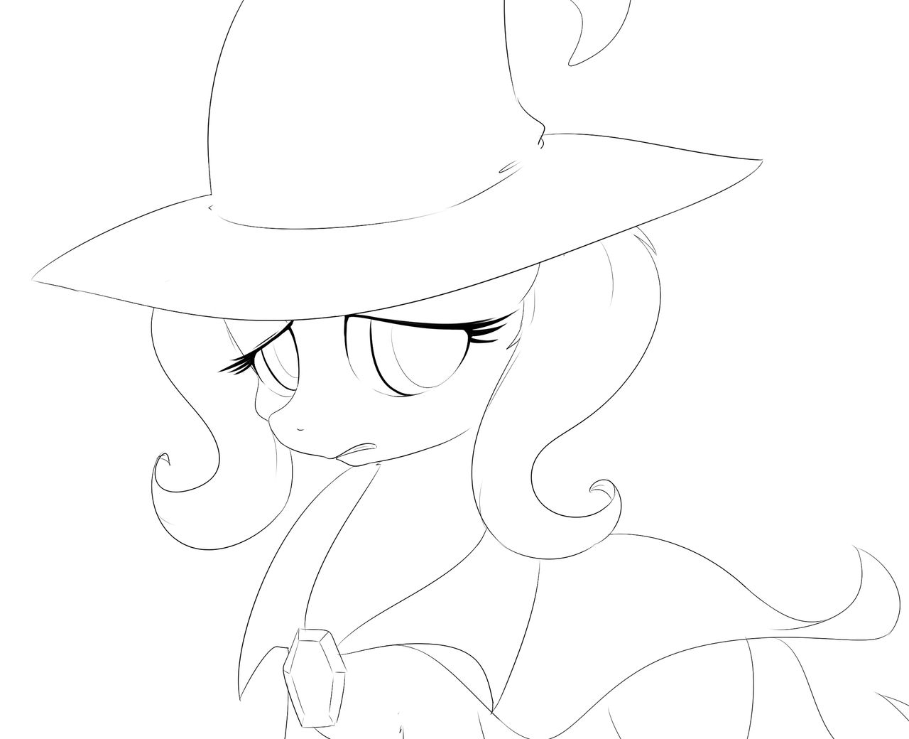 trixie(no Color)(commision ex)