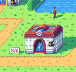 Pixel Daily - 'Oblique House': Pokecenter