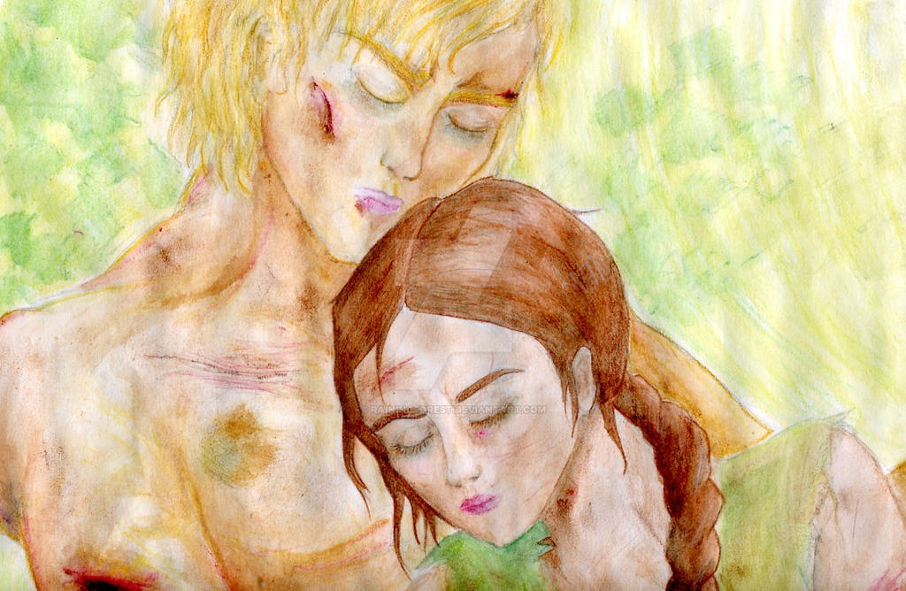 Katniss and Peeta