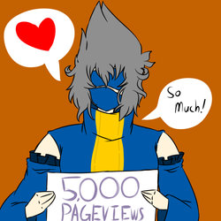 5,000 Pageviews~~~~!