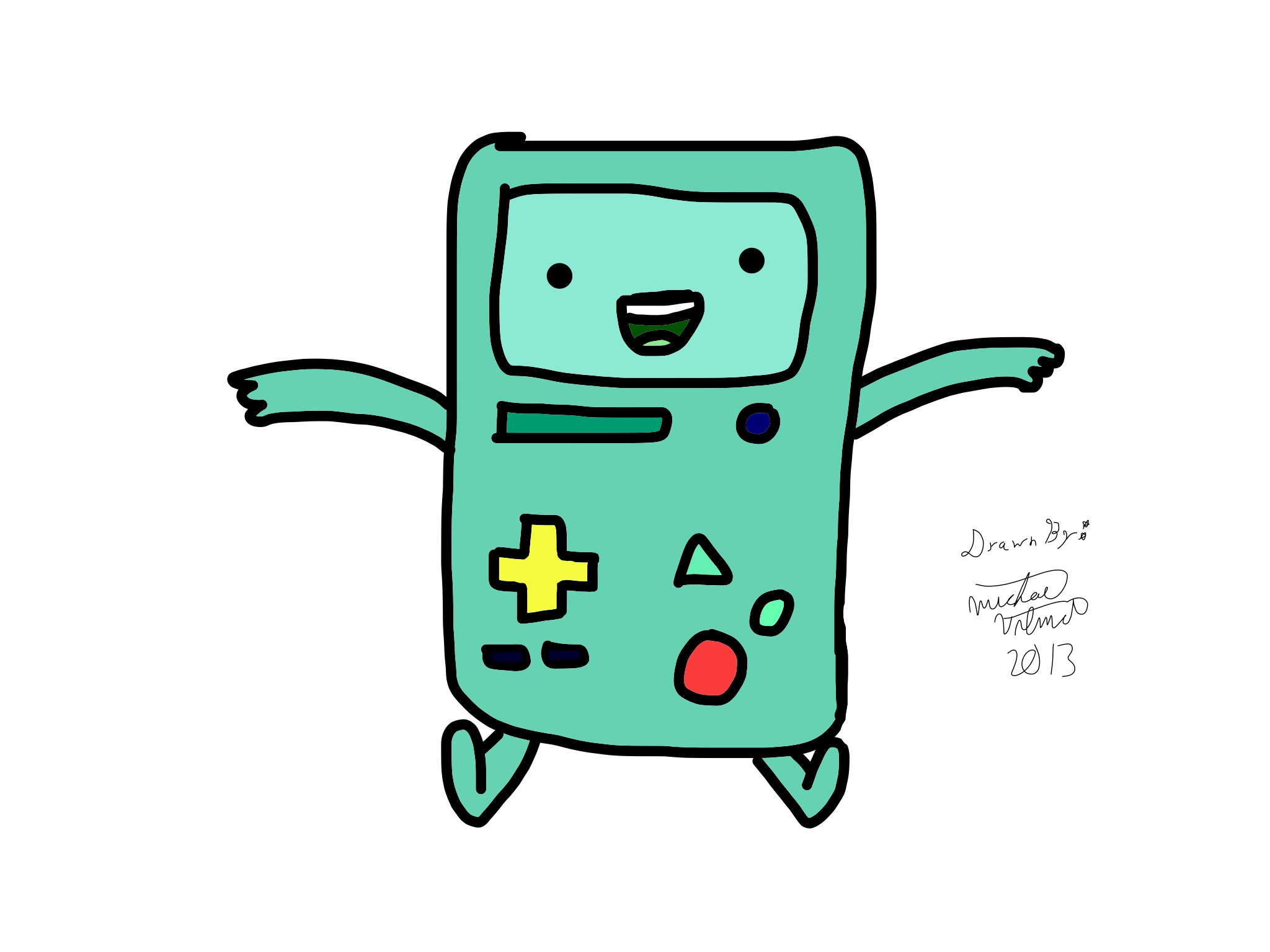Beemo Cartoon BMO (Beemo) by Xero-oc on DeviantArt