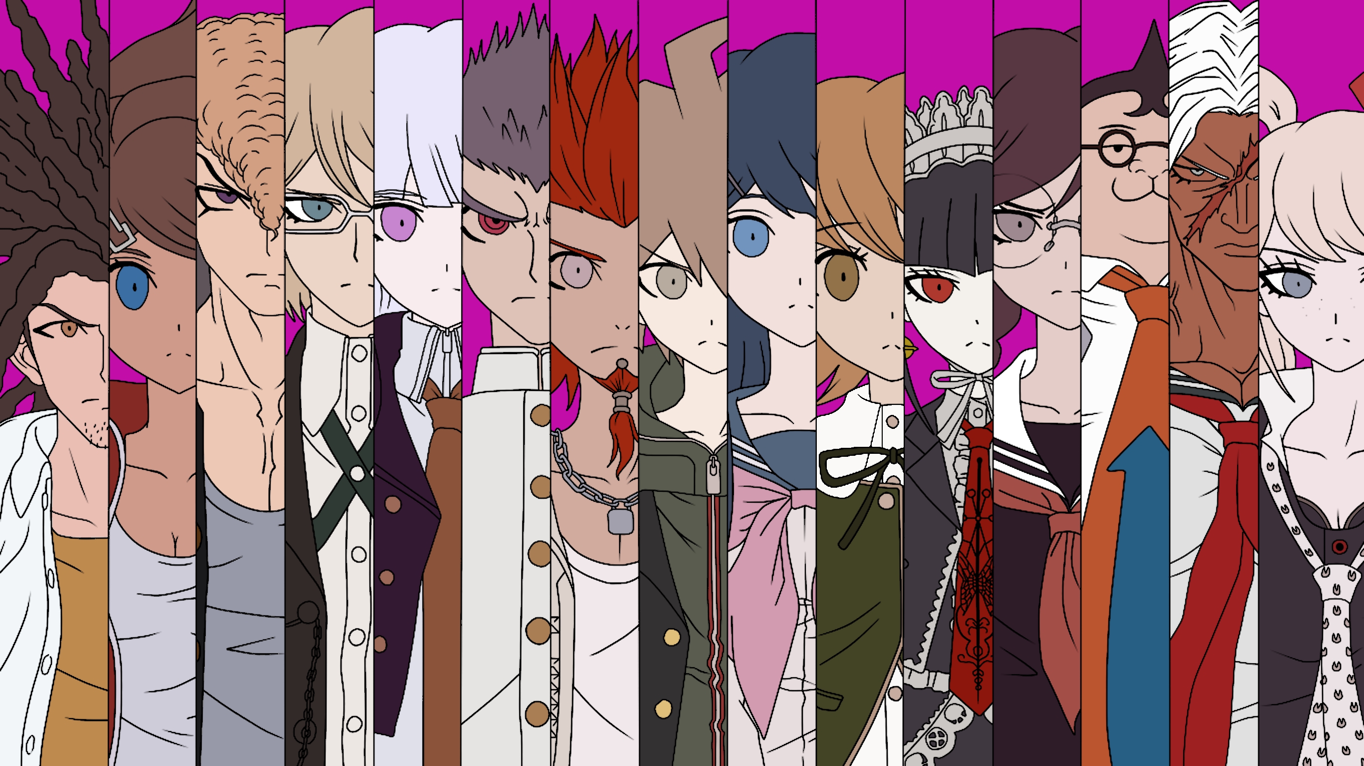Danganronpa Characters HD by Xero-oc on DeviantArt