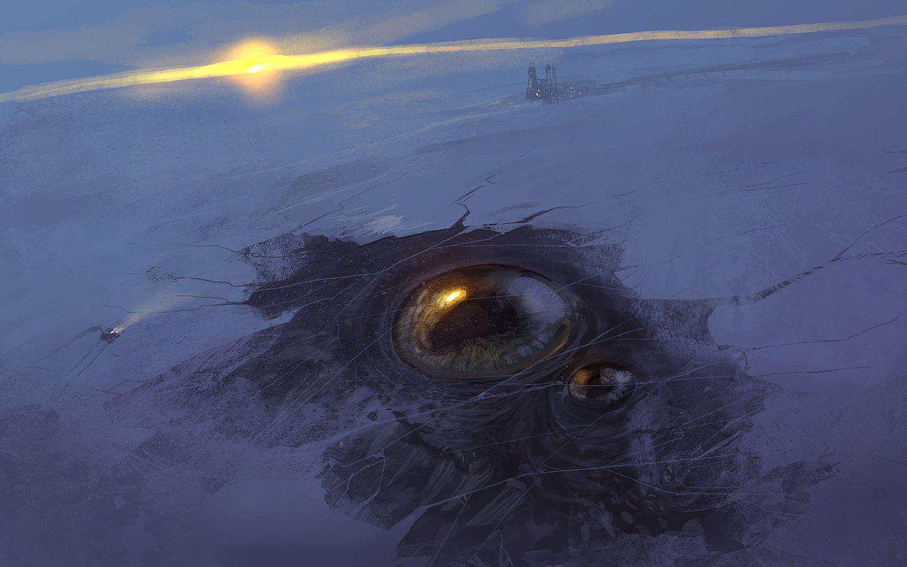 Under the ice by PE-Travers