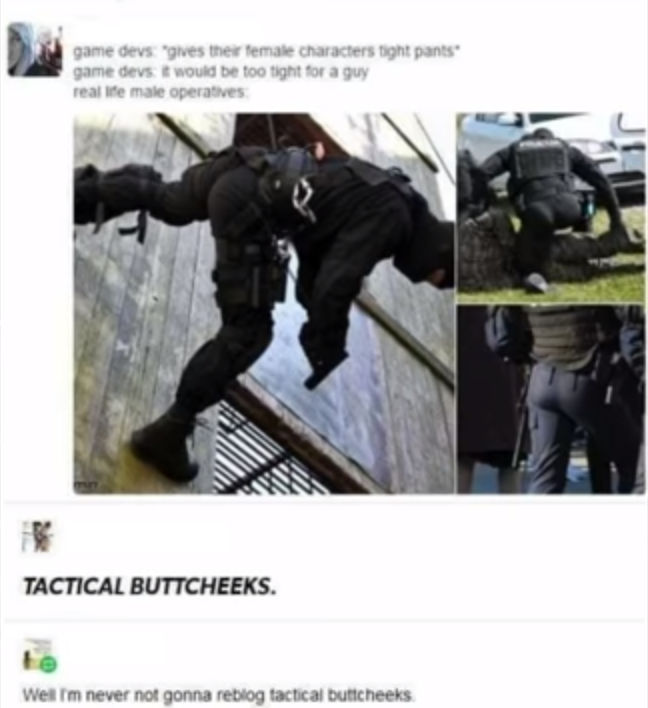 Tactical Buttcheeks by ZettStuff on DeviantArt
