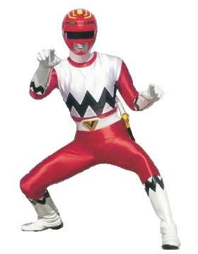 Lost Galaxy Red Ranger Render by ZettStuff on DeviantArt