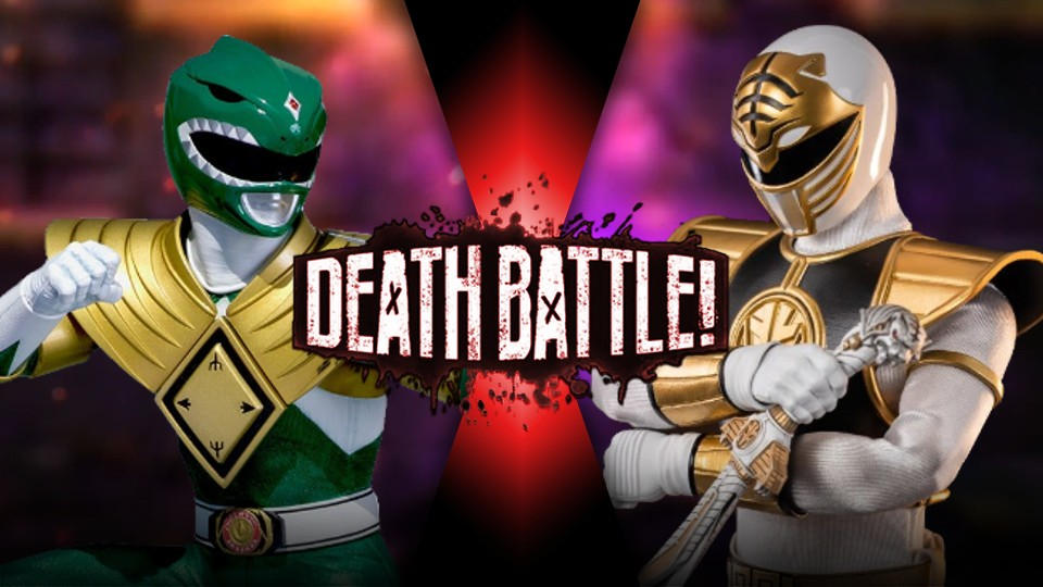 Green Ranger VS White Ranger by ZettStuff on DeviantArt